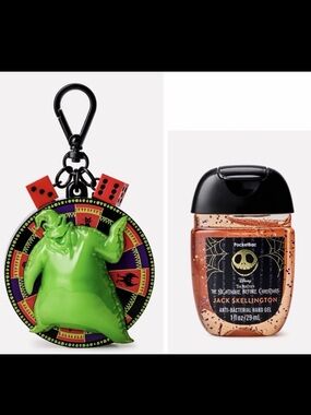 Bath & Body Works NBC Oogie Boogie PocketBac Holder + Sanitizer